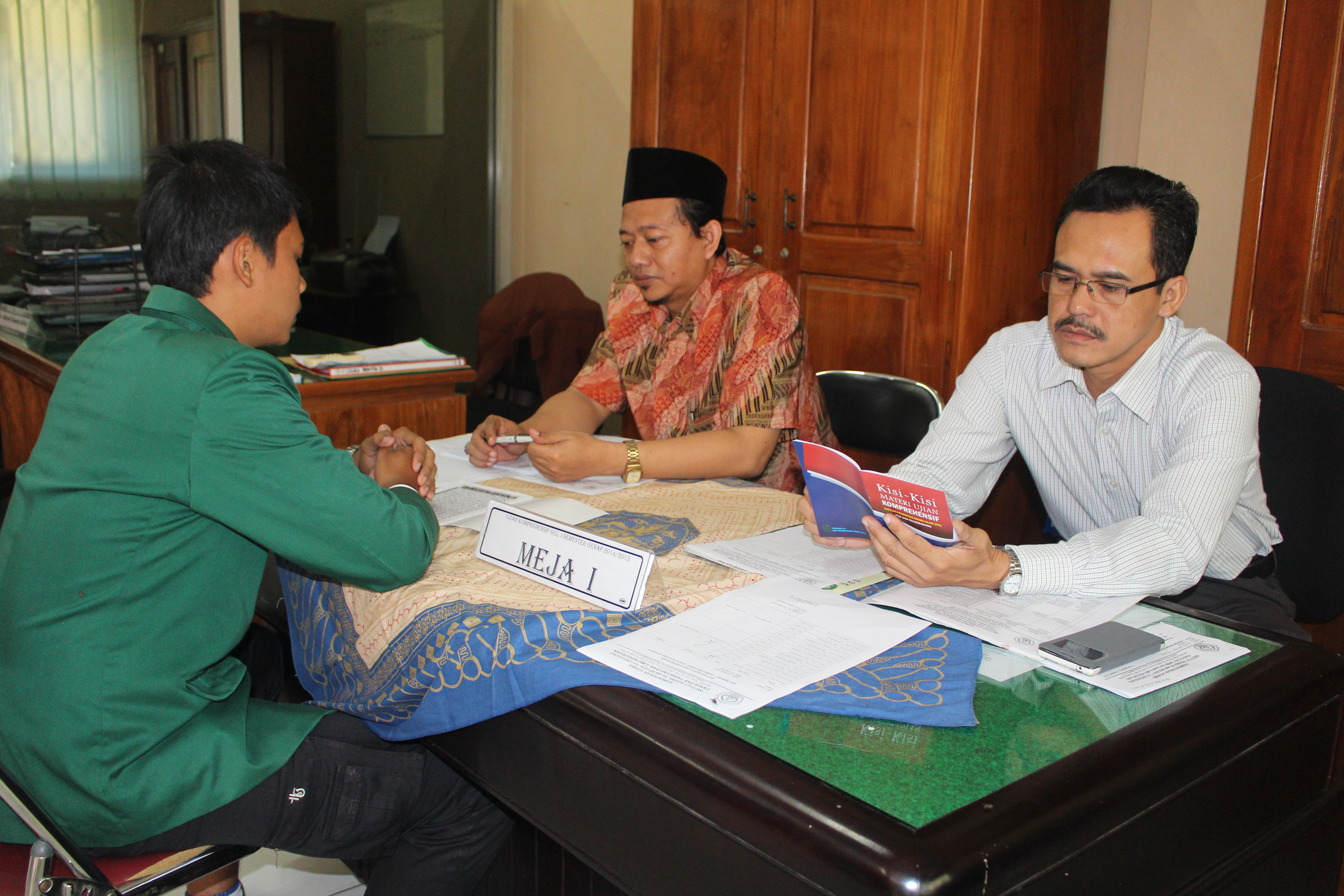 Ujian Komprehensif Gelombang 1 Semester Genap Tahun Akademik 2014/2015