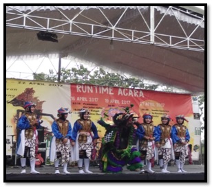 “Reog Kendang Kreasi Jurusan PIAUD dalam PSKM IAIN Tulungagung 2017”