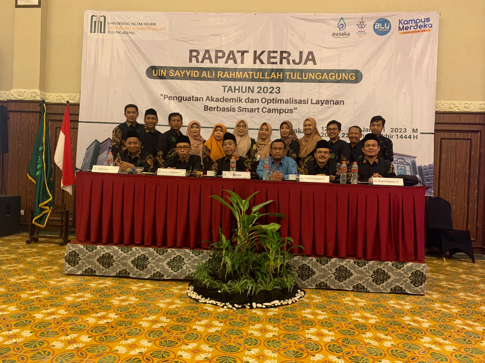 Targetkan 2024 Unggul, Raker UIN SATU Tulungagung Tahun ini Mengusung Tema: Penguatan Akademik dan Optimalisasi Layanan Berbasis SmartCampus