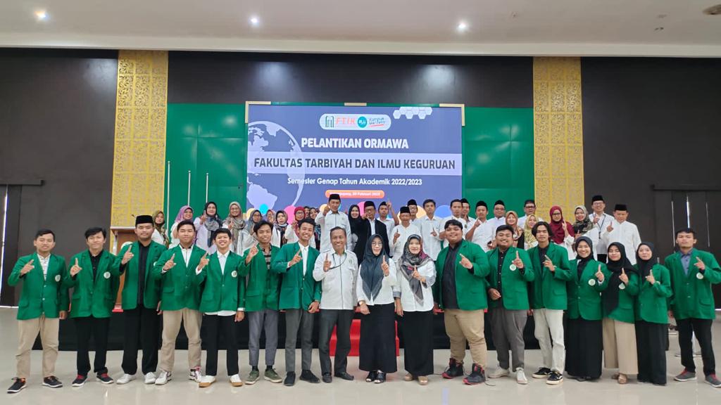 Pelantikan Organisasi Mahasiswa FTIK Semester Genap Tahun Akademik 2022/2023