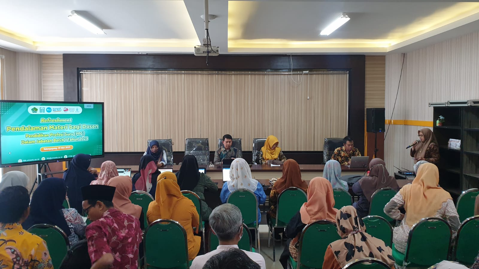 LPTK UIN SATU Menggelar Refreshment Bagi Dosen dan Pengelola Untuk Menyukseskan PPG Batch 1 2023