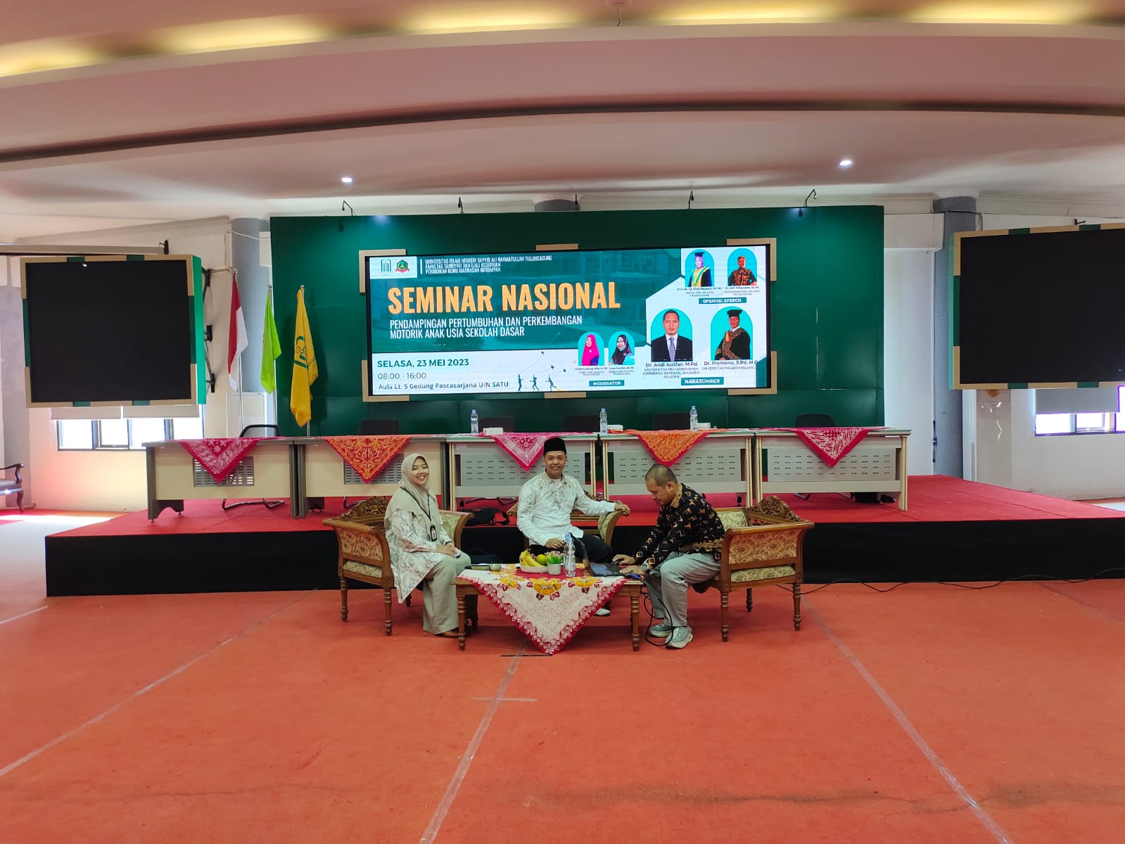 PGMI Menyelenggarakan Seminar Nasional Pendampingan Pertumbuhan dan Perkembangan Motorik Anak Usia Madrasah Ibtidaiyah / Sekolah dasar