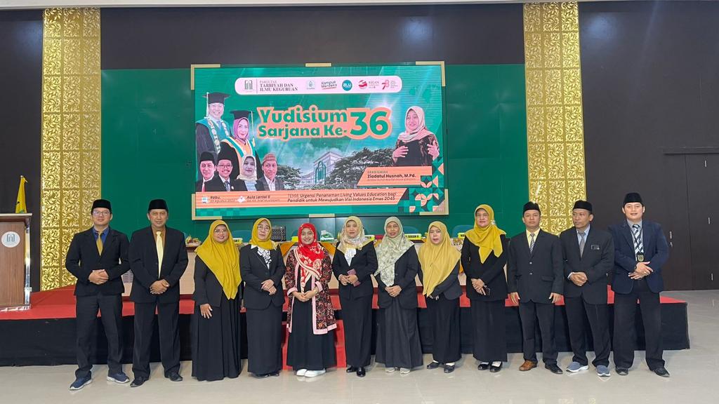 Yudisium Sarjana Ke-36 FTIK: Urgensi Penanaman Living Values Education bagi Pendidik untuk Mewujudkan Visi Indonesia Emas 2045
