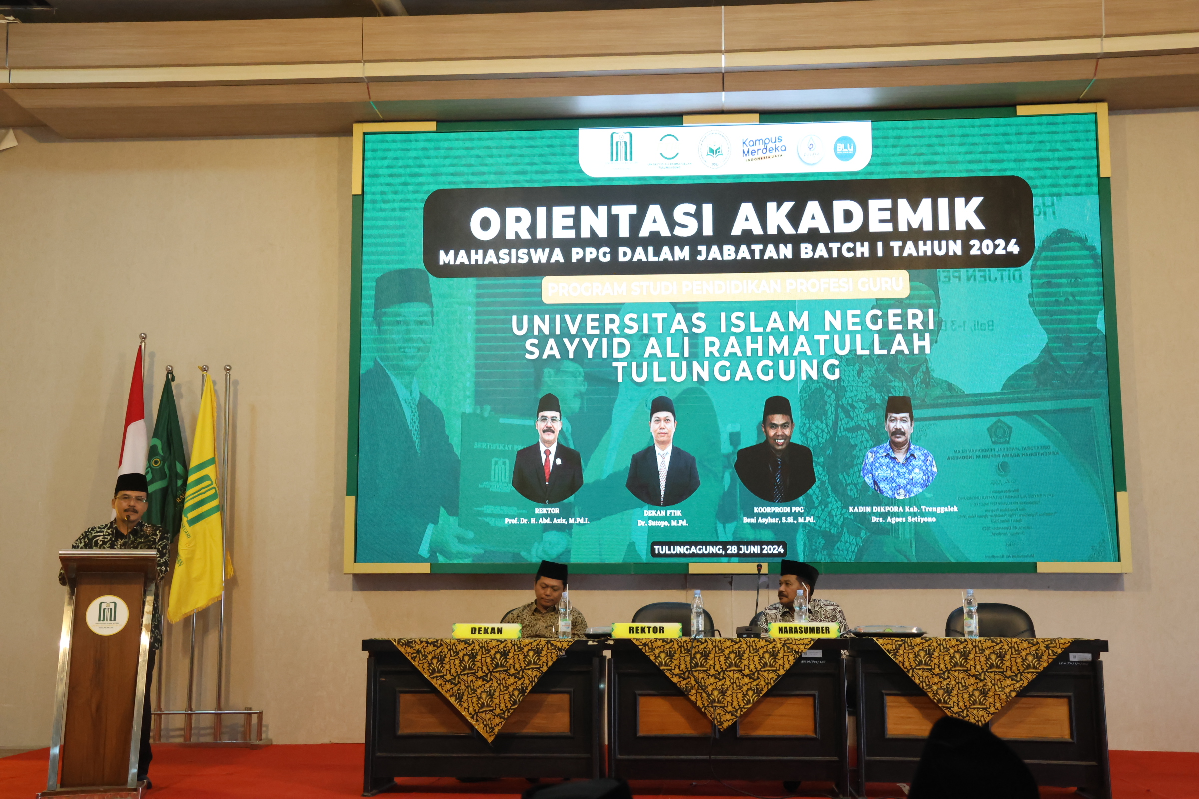 Orientasi Akademik Mahasiswa PPG Daljab Batch I Tahun 2024, 159 Mahasiswa Hadir Secara Offline