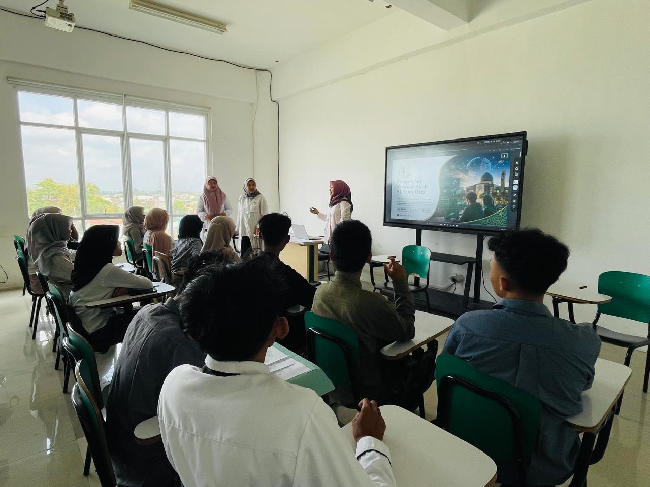 Semarak Masa Orientasi Mahasiswa Baru 2026 Prodi Sains Data: “Welcome, Future Data Scientist!! Decode the Future, Lead with Data!!!”